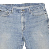 WRANGLER Mens Denim Blue Casual Shorts L W38 Cotton Blend Comfortable Fit