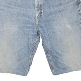 WRANGLER Mens Denim Blue Casual Shorts L W38 Cotton Blend Comfortable Fit