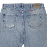 WRANGLER Mens Denim Blue Casual Shorts L W38 Cotton Blend Comfortable Fit