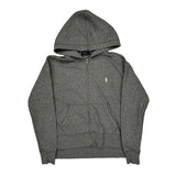 Polo By Ralph Lauren Hoodie - Small Gray Cotton