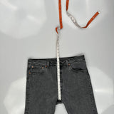 Levis 501 Jeans - 35W 28L Gray Cotton