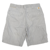 CARHARTT Mens Shorts Grey Casual Relaxed Fit M W33 Cotton Blend