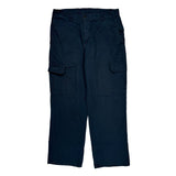Dickies Cargo Trousers - 36W 27L Navy Cotton