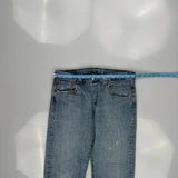501 Levis Jeans - 34W 29L Blue Denim