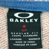Oakley Hoodie - Small Brown Cotton Blend