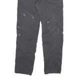 CARHARTT Mens Cotton Blend Grey Regular Straight Trousers W34 L32 Workwear