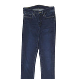 LEVI'S Womens Slim Blue Denim Slim Skinny Jeans W26 L30 Stretch Cotton Blend