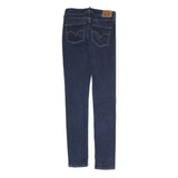 LEVI'S Womens Slim Blue Denim Slim Skinny Jeans W26 L30 Stretch Cotton Blend