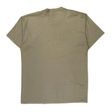 Single Stitch Delta Graphic T-Shirt - XL Beige Polyester Blend