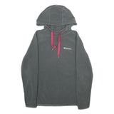 MOUNTAIN WAREHOUSE Womens Grey Hoodie UK 12 Drawstring Hood Casual Outdoor