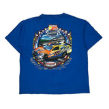 Federated Auto Parts 400 Nascar T-Shirt - XL Blue Cotton
