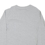 CHAMPION Mens Grey Louisville Cardinals Graphic T-Shirt L Long Sleeve Crew Neck