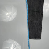 569 Levis Jeans - 35W 30L Grey Cotton
