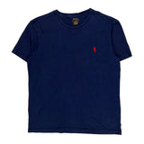 Polo By Ralph Lauren Slim Fit T-Shirt - Medium Blue Cotton