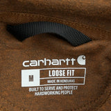 Carhartt Spellout Hoodie - Medium Black Cotton