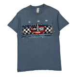 Coke Zero 400 At Daytona Gildan Graphic T-Shirt - Medium Blue Cotton