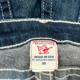 True Religion Skinny Jeans - 30W UK 8 Dark Wash Denim