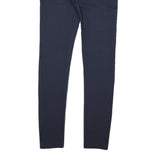 TOMMY HILFIGER Womens Polyester Blend Navy Slim Skinny Trousers W26 L30 Stylish