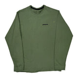 Patagonia Long Sleeve T-Shirt - Medium Green Cotton