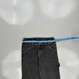 Unbranded Jeans - 27W US 4 Gray Cotton