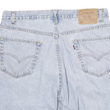 LEVI'S Mens Denim Blue Casual Shorts XL W34 Cotton Blend Classic Fit