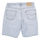 LEVI'S Mens Denim Blue Casual Shorts XL W34 Cotton Blend Classic Fit