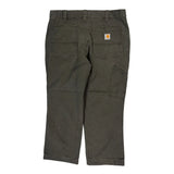 Carhartt Trousers - 36W 30L Grey Cotton