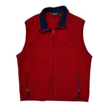 Synchilla Patagonia Fleece Vest - Large Red Polyester