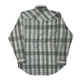 Wrangler Checked Shirt - Medium Beige Cotton