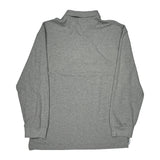 Tommy Hilfiger Long Sleeve Polo Shirt - 2XL Gray Cotton