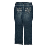 Unbranded Boot Cut Jeans - 34W UK 14 Blue Cotton