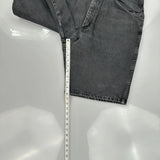 Wrangler Denim Shorts - 32W 9L Grey Cotton