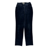 Armani Jeans Trousers - 26W 31L Black Cotton