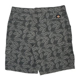 Dickies Cargo Shorts - 28W 10L Grey Cotton