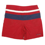 POLO SPORT RALPH LAUREN Mens Red & Navy Sports Casual Shorts M W36 Swimwear