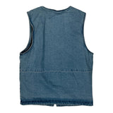 Dickies Denim Gilet - Small Light Wash Denim