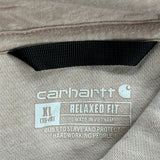 Carhartt Hoodie - XL Beige Cotton