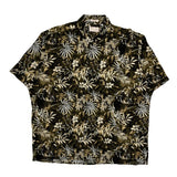 Natural Issue Floral Hawaiian Shirt - Large Multicoloured Viscose