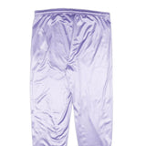 Womens Purple Joggers Slim Fit Tapered Leg M W34 L32 Drawstring Waist Pockets