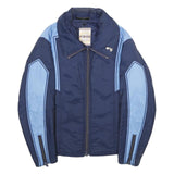 MCGREGOR Mens Navy & Blue Zip Jacket M Polyamide Colourblock Stylish Casual
