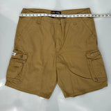 Lee Cargo Shorts - 38W 11L Brown Cotton