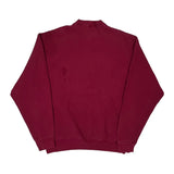 Basketball Fruit Of The Loom College Sweatshirt - XL Burgundy Cotton