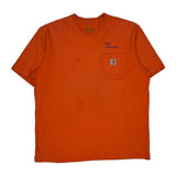 Industrial Service Carhartt T-Shirt - XL Orange Cotton