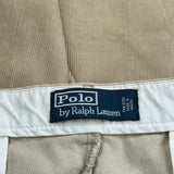 Polo By Ralph Lauren Cord Trousers - 36″ Waist Beige Cotton