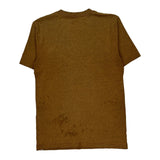 Carhartt Graphic T-Shirt - Small Brown Cotton
