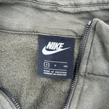 Nike 1/4 Zip - Small Green Cotton