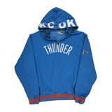 Oklahoma City Thunder Nba Graphic Hoodie - 2XL Blue Cotton