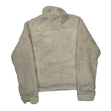 Patagonia Fleece Jacket - Medium Cream Polyester