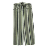 Diesel Striped Trousers - 32W 30L Grey Cotton