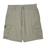 American Eagle Cargo Shorts - 36W 9L Beige Cotton